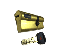 Картинка Цилиндровый механизм Mauer New Wave 4 ключ-ключ-L=77мм/31-46/,цвет латунь, 5 ключей в Якутске Цилиндровый механизм Mauer New Wave 4 ключ-ключ-L=77мм/31-46/,цвет латунь, 5 ключей в Якутске