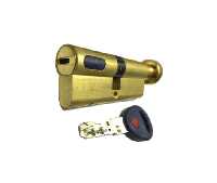 Картинка Цилиндровый механизм Mauer New Wave 4 вертушка-ключ-L=82мм/46-36/,цвет латунь, 5 ключей в Якутске Цилиндровый механизм Mauer New Wave 4 вертушка-ключ-L=82мм/46-36/,цвет латунь, 5 ключей в Якутске